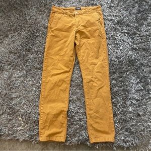 Chaps Corduroy Straigh Fit Pants Mens Size 30x32 Brown Trousers